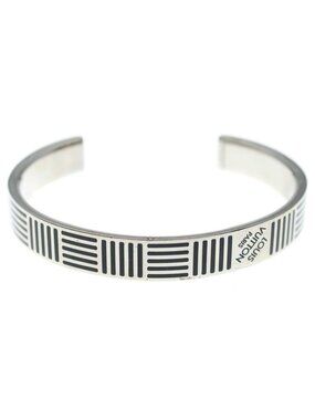 Louis Vuitton Jonck Damier Colors Bracelet Bangle Silver